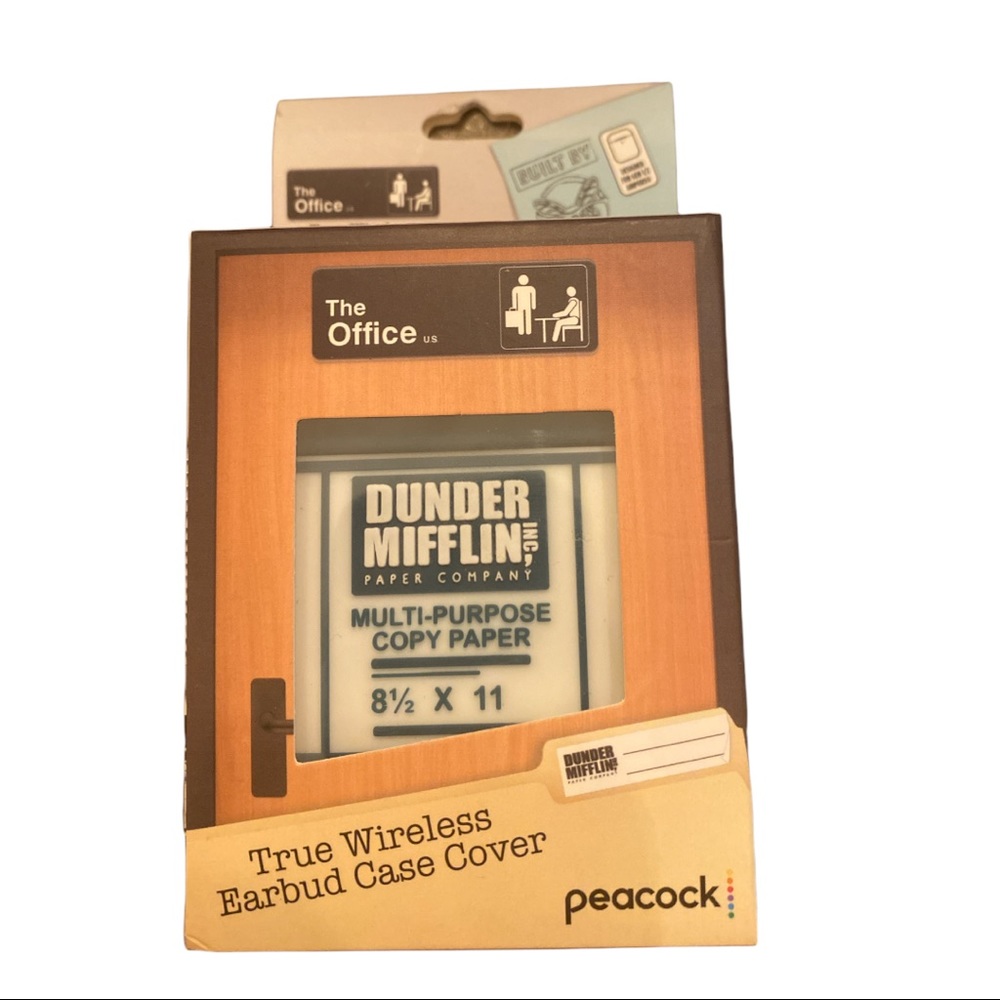 True wireless earbud case cover/ the office